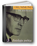 capa livro Antologia potica de Carlos Drummond de Andrade