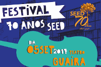 Banner do festival seed 70 anos