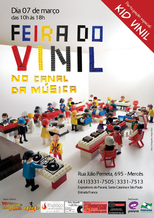 banner feira do Vinil