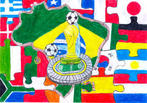 Concurso: A Arte do Calendrio 2013 - Futebol - Arte Brasileira